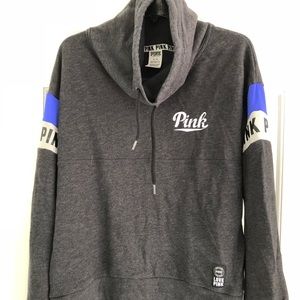 PINK Cowl Neck Pullover